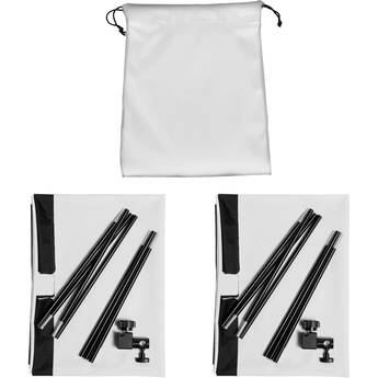 Lava Cart LavaFlat Dual-Sided Flag Kit (2-Pack)