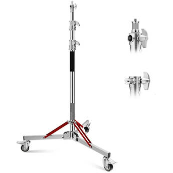 Glide Gear Heavy-Duty Light Stand with Wheels