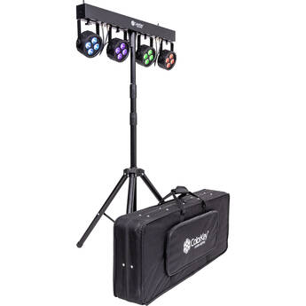 ColorKey PartyBar Mobile 100 EL Battery-Powered All-in-One Multi-Effects Lighting Package