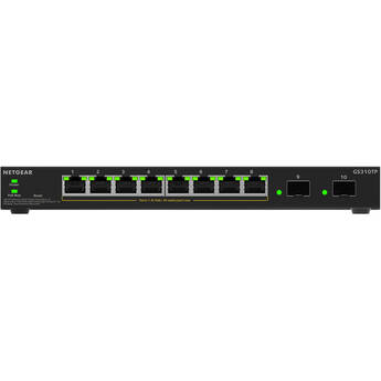Netgear S350 GS310TPv2 8-Port Gigabit PoE+ Compliant Managed Network Switch
