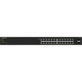 NETGEAR S350 GS324TPv2 24-Port Gigabit PoE+ Compliant Managed Network Switch