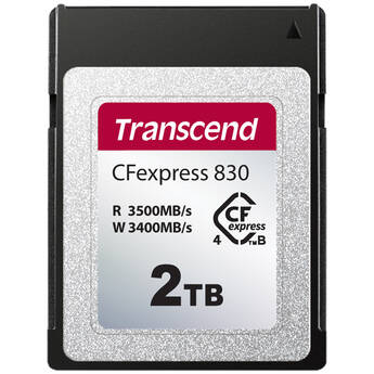 Transcend 2TB CFexpress 830 Type B Memory Card