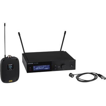 Shure SLXD14+/85M Digital Wireless Low-Profile Cardioid Lavalier Microphone System (G57: 470 to 608 MHz)