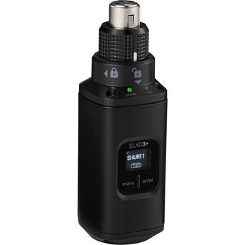 Shure SLXD3+ Digital Wireless Plug-On Transmitter (G57: 470 to 608 MHz)