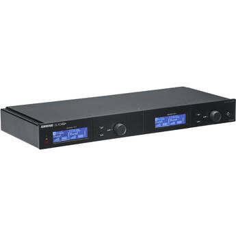 Shure SLXD4QDAN+ Quad-Channel Digital Wireless Rackmount Receiver with Dante (G57: 470 to 608 MHz)