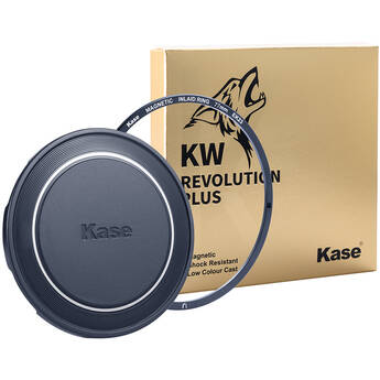 Kase KW Revolution Plus Magnetic Lens Cap and Inlaid Ring (77mm)