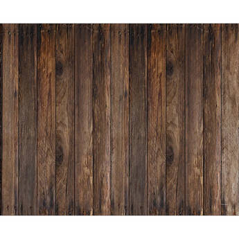 Kate Backdrop Retro Brown Wood Rubber Floor Mat (5 x 4')