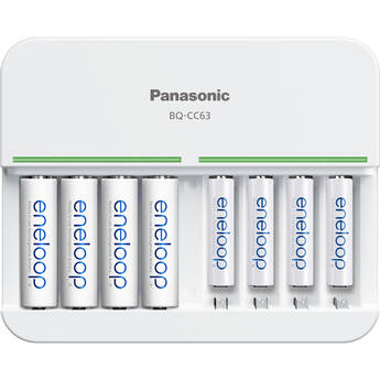 Panasonic eneloop Quick Charger & Batteries Combo Pack