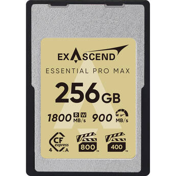 Exascend 256GB Essential Pro Max CFexpress 4.0 Type A Memory Card