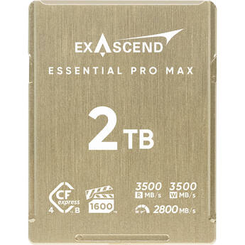 Exascend 2TB Essential Pro Max CFexpress 4.0 Type B Memory Card