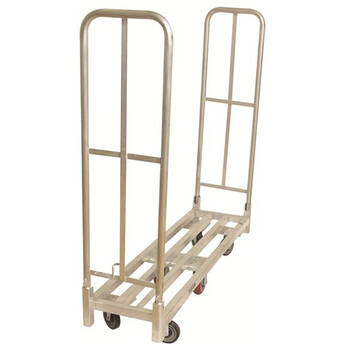 Wesco Aluminum U-Boat Cart with Folding Handle (16 x 60")