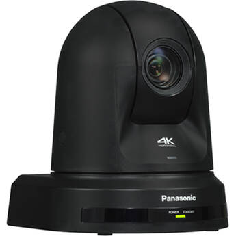 Panasonic UE50 4K SDI/HDMI NDI PTZ Camera with 24x Zoom & Auto Tracking (Black, 3-Pack)