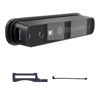 Structure Sensor 3 with 12.9" Apple iPad Pro 6th Gen Bracket and USB-C Cable Kit