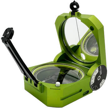 Brunton GEO Pocket Transit Compass (0-90° Scale, Green)