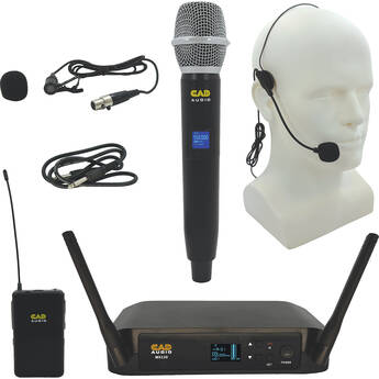 CAD WX120 Wireless Handheld and Bodypack Microphone System (550 to 590 MHz)