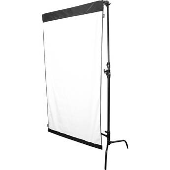 CineGearFactory Solid Wag Flag Slip-On (Black, 5.9 x 5.9')