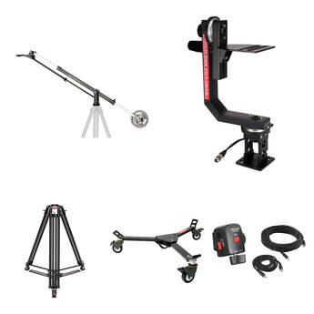 Proaim 10' Wave-2 Jib & Tripod Kit with Pan/Tilt Head & Zoom Controller