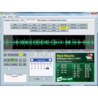 Sonifex Flashlog 8 Multi-Channel Logger Software (License Reissue)