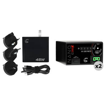 Core SWX NANO-C98X BP-A-Type 2-Battery Kit with XPD-45 Charger