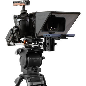 Prompter People Pocket Cue V2 Compact and Modular Smartphone Teleprompter (15mm Rail Mount Kit)