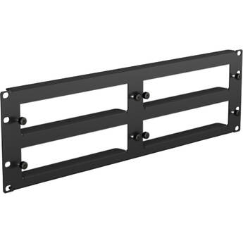 Blustream Universal Rack Shelf Unit with 4 x Horizontal Blade Shelves (3 RU)