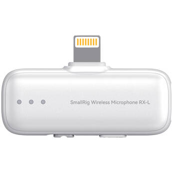 SmallRig S70RX-L Wireless Microphone Receiver (Lightning, White)