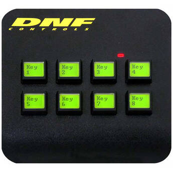 TSL Universal Desktop Control Panel with 8 LCD Push Buttons