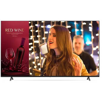 LG UR640S9 86" Class HDR 4K UHD Smart Digital Signage IPS LED TV