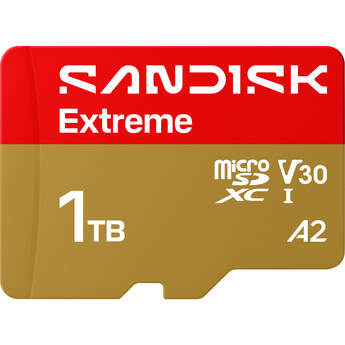 SanDisk 1TB Extreme UHS-I microSDXC Memory Card