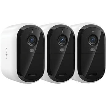 Arlo Essential XL 2K Outdoor Battery-Powered Camera with Night Vision (3rd Gen, 3-Pack)