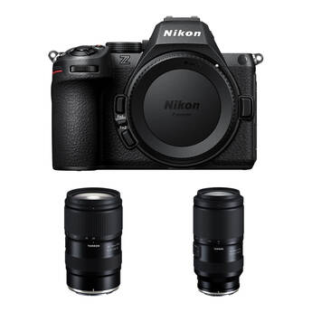 Nikon Z5 II Mirrorless Camera with Tamron 28-75mm f/2.8 and 70-180mm f/2.8 Lenses for Wedding Photography