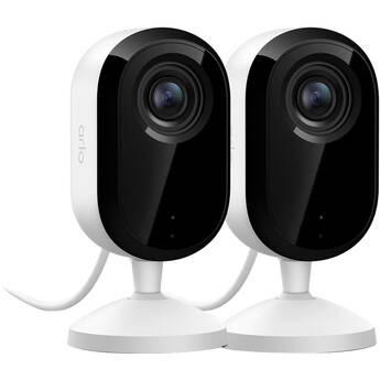 Arlo Essential 2K Indoor Camera with Night Vision (3rd Gen, 2-Pack)