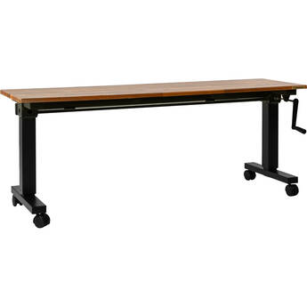 Wavebone Hover 1400 Adjustable Height Keyboard Stand (Length: 55", Walnut)