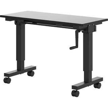 Wavebone Hover 900 Adjustable Height Keyboard Stand (Length: 35", Black)