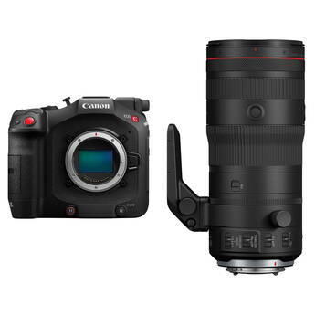 Canon EOS C80 6K Camera Kit with 24-105mm f/2.8 Zoom Lens (Canon RF)
