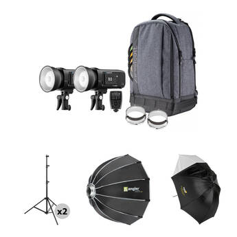 Westcott FJ400 II 2-Strobe Portrait Photography Kit (Multi-Brand Transmitter)