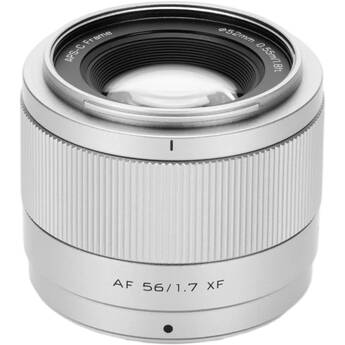 Viltrox AF 56mm f/1.7 XF Lens (FUJIFILM X, Silver)
