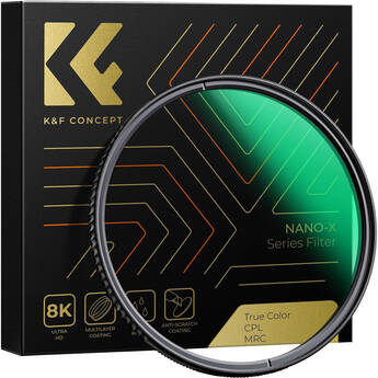 K&F Concept Nano-X Series True Color CPL Filter (43mm)