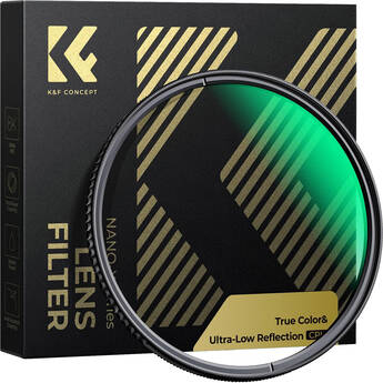 K&F Concept Nano-X Series Ultra-Low Reflection True Color CPL Filter (55mm)