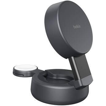 Belkin UltraCharge Pro 2-in-1 Convertible Qi2 Magnetic Charger (Charcoal)