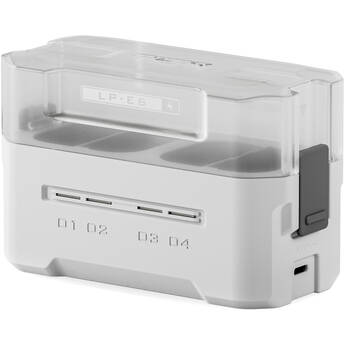 Tilta Portable Charging Station for LP-E6 Batteries (Off-White)