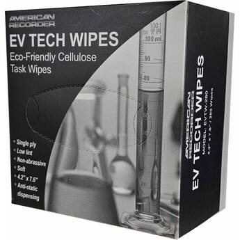 PowerClean Box of 280 Eco-Friendly Cellulose EV Tech Wipes