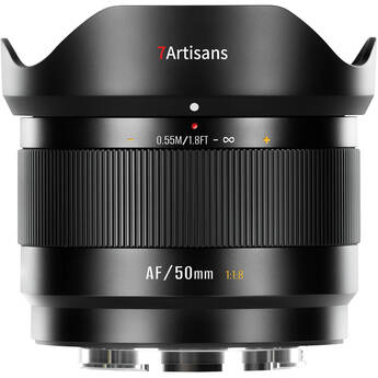 7Artisans Lite Series 50mm f/1.8 AF Lens (Sony E)
