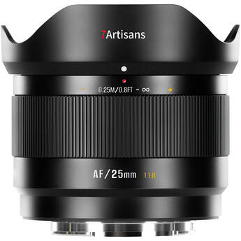 7Artisans Lite Series 25mm f/1.8 AF Lens (Sony E)