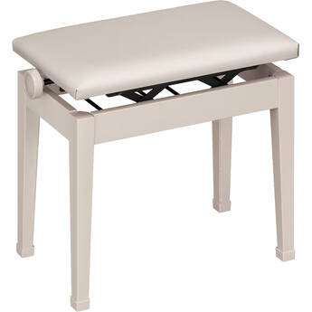 Casio Height-Adjustable Metal Artist Bench (Gray/Beige)