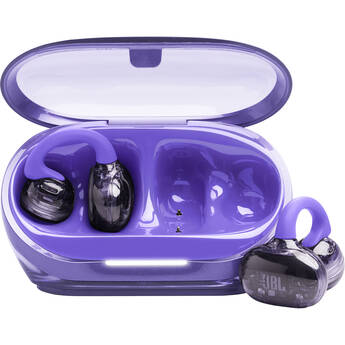 JBL Soundgear Clips Open-Ear Headphones (Purple)