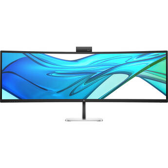 HP Series 5 Pro 549pm 49" DQHD 165 Hz Curved Ultrawide Video Conferencing Monitor