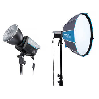 Nanlite FC120C RGB LED Spotlight (Rapid 60 Softbox Kit)
