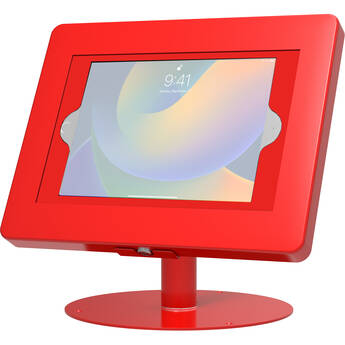 CTA Digital Hyperflex Security Kiosk Stand for Medium Tablets (Red)