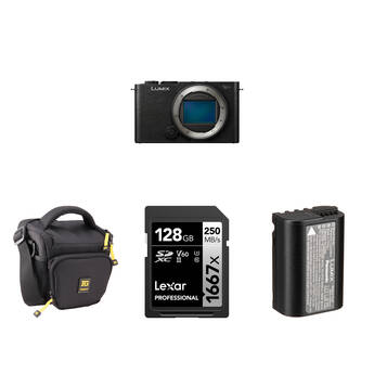 Panasonic LUMIX S9 Mirrorless Camera with Essentials+ Kit (Black)